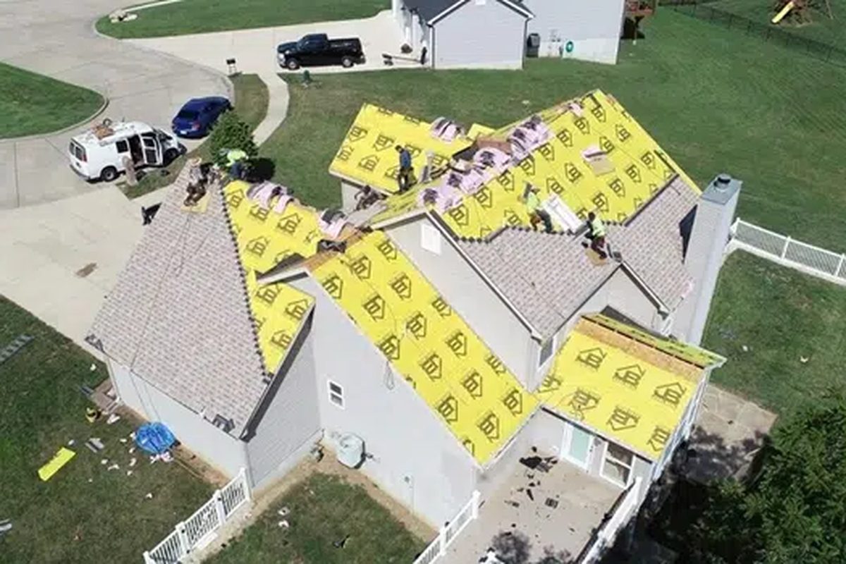 Residential rooflines in Independence, MO served by John Beal Roofing